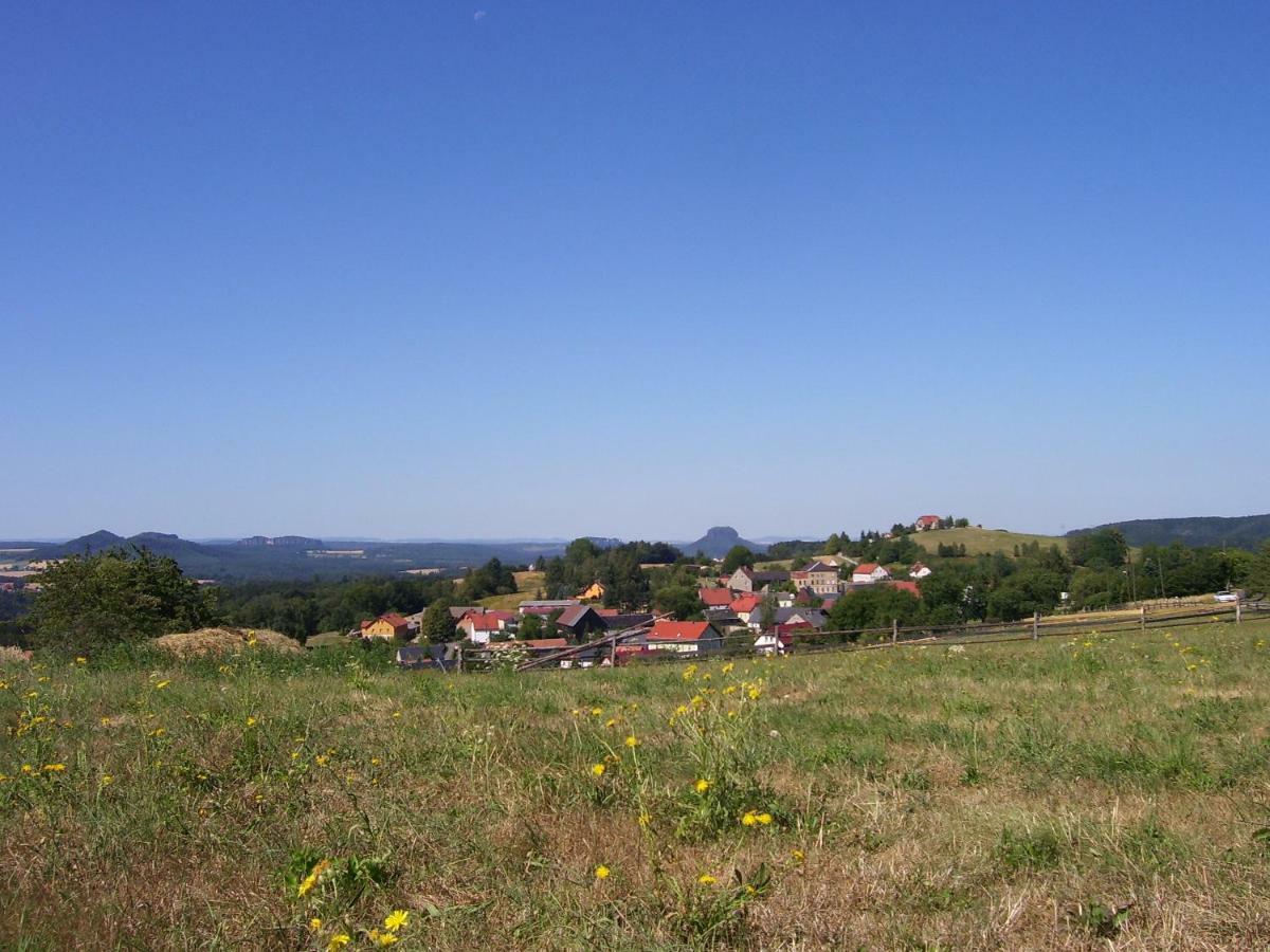Pension Am Weinberg Saechsische Schweiz Mittelndorf Luaran gambar